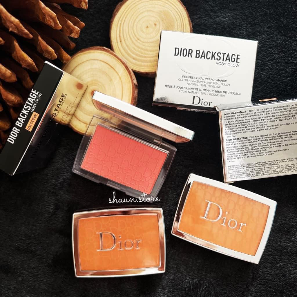 PHẤN MÁ DÌ. OR BACKSTAGE ROSY GLOW 004 CORAL – HỒNG CAM SAN HÔ 4,6g