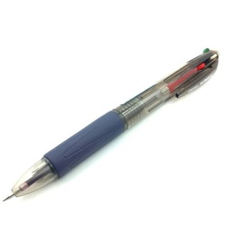 Bút Bi Bấm 4in1 0.7mm CROWN C4R-400 (4 Màu)