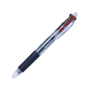 Bút Bi Bấm 4in1 0.7mm CROWN C4R-400 (4 Màu)