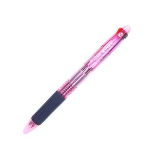 Bút Bi Bấm 4in1 0.7mm CROWN C4R-400 (4 Màu)