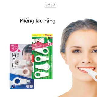Miếng Lau Răng Tẩy Bụi Bẩn Răng Micron Nano Làm Trắng Răng-Dụng Cụ Vệ Sinh Răng Miệng - LAURA GELLER