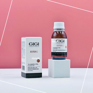   Mẫu thử + tặng găng tay  Tinh chất Peel c trẻ hóa đều màu căng bóng da GIGI ESTER C 15% Mandelic Peel Không bong da 