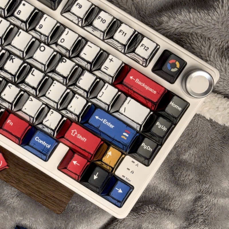Keycap hoạt hình - Keycap Comic Wind-- Cherry profile PBT dyesub | BigBuy360 - bigbuy360.vn