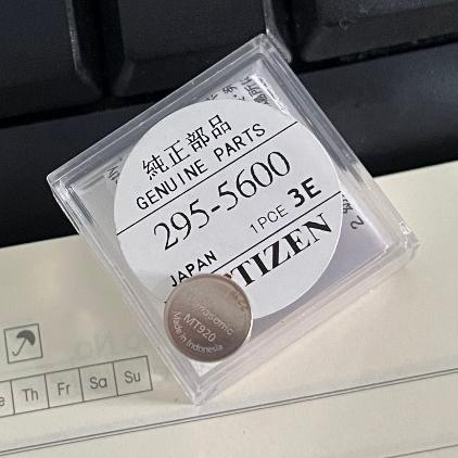 Pin năng lượng Citizen MT920 295-5600 JAPAN 1PCE 7A