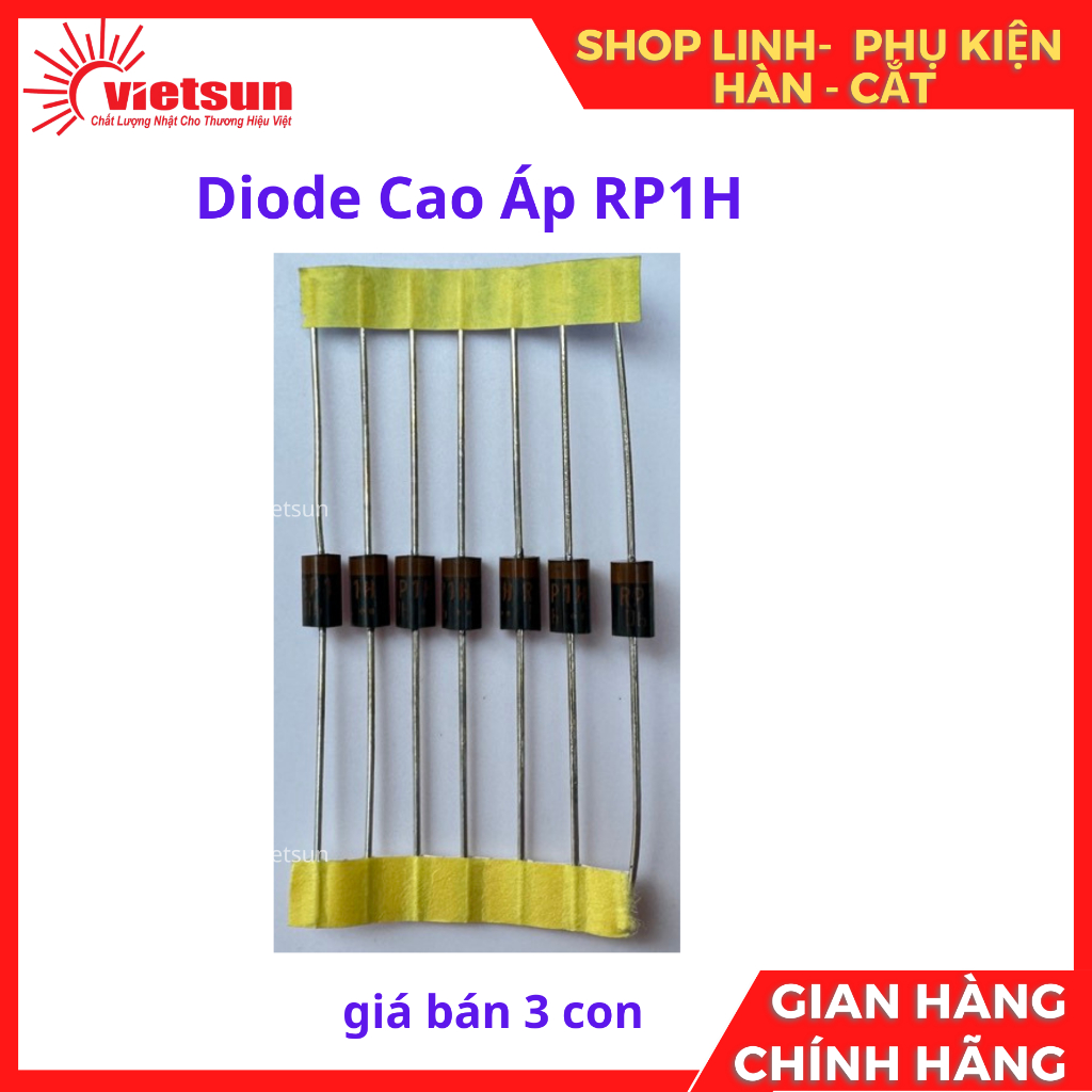 3 con Diode Cao Áp RP1H Hoặc 2CL73A