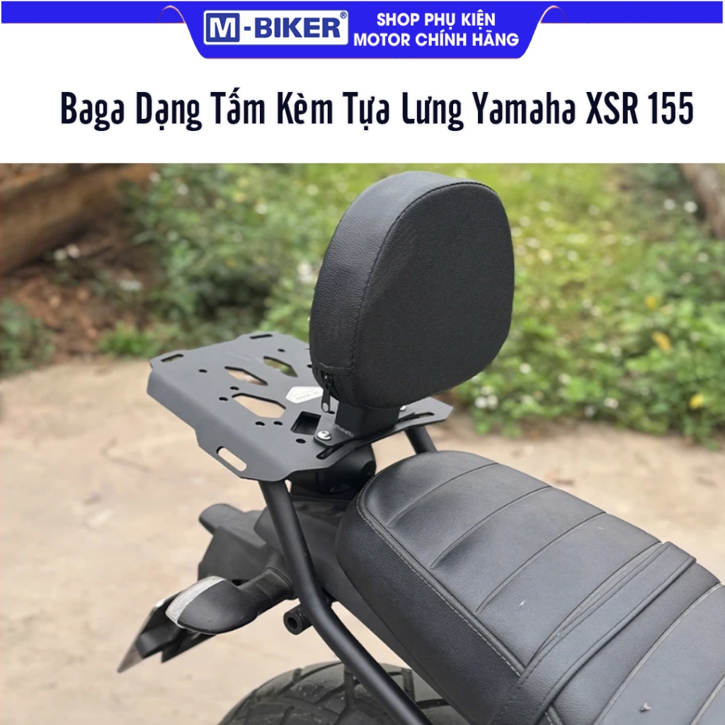 Baga Tựa Lưng XSR155, Baga XSR155 Gắn Thùng Đi Tour, Baga Sau MBiker XSR155 Chịu Lực Tốt
