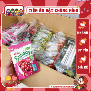  Sỉ 1 thùng 50 túi nước oishi mix 5 vị khác nhau nước oishi Tea Go đủ vị chính hãng 