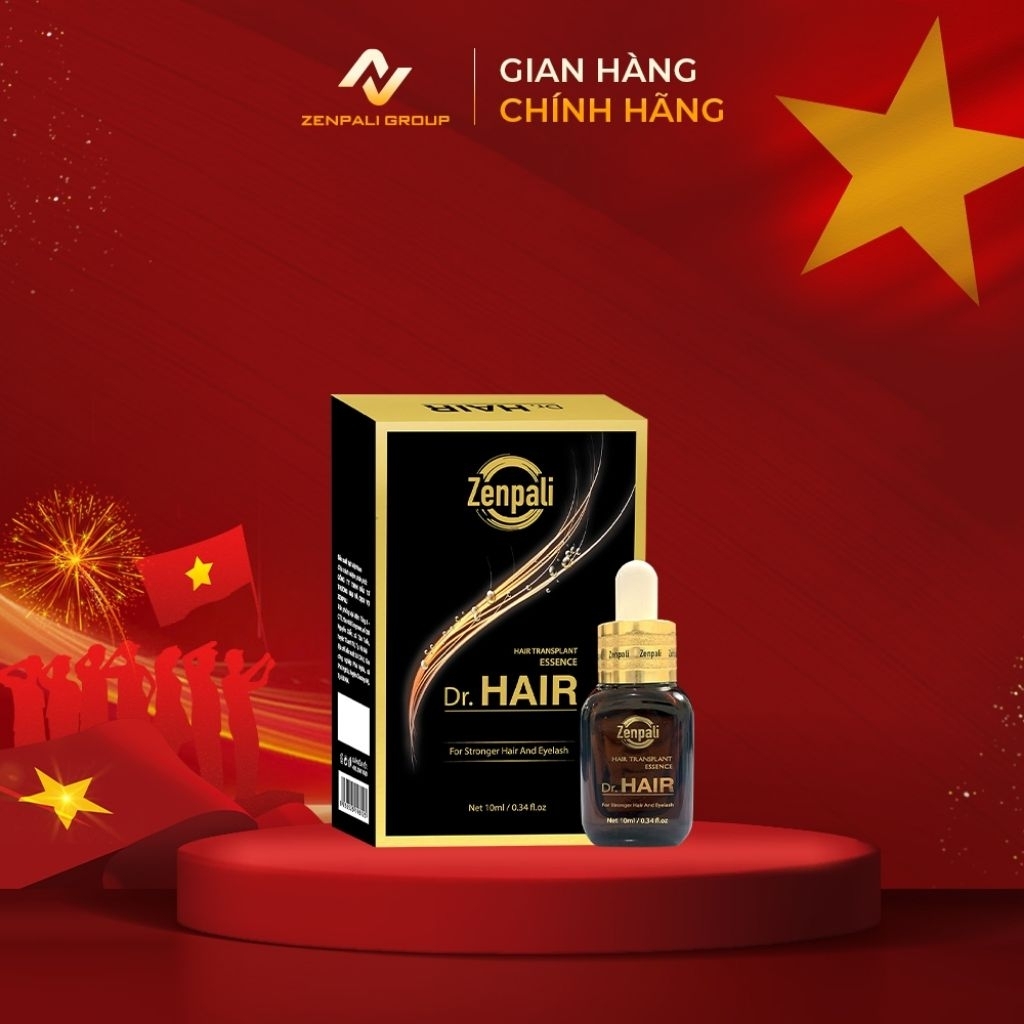 Tinh chất dài mi mọc tóc Dr Hair Zenpali 10ml tác dụng giúp dài mi và kích mọc tóc