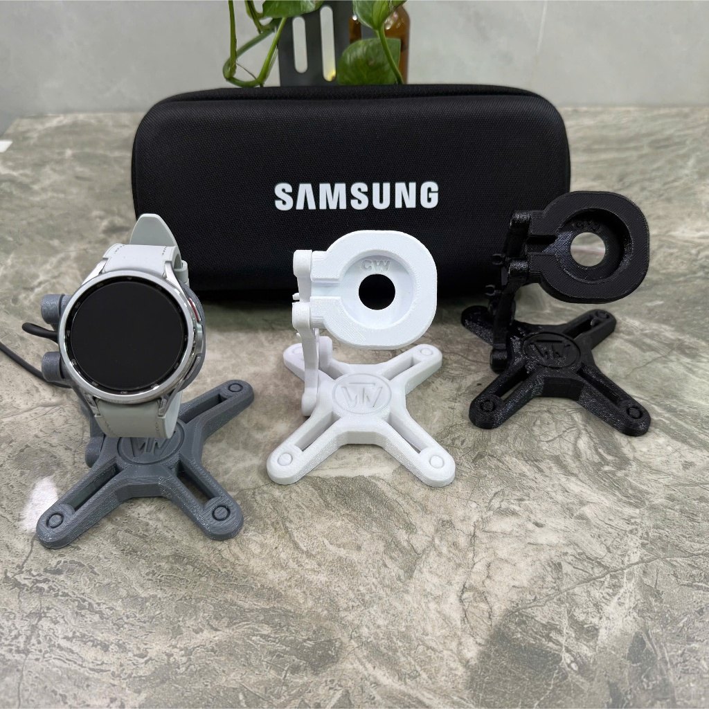 [Chân Đế Sạc Cho Samsung Galaxy Watch 7/6 ] - Chân đế sạc TechWatchVN cho samsung Watch 7, Watch 6, 