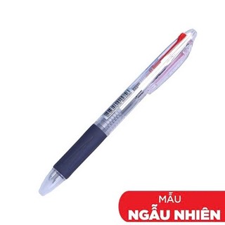 Bút Bi Bấm 3in1 0.7mm CROWN 3 Ngòi C3R-300 (3 Màu)