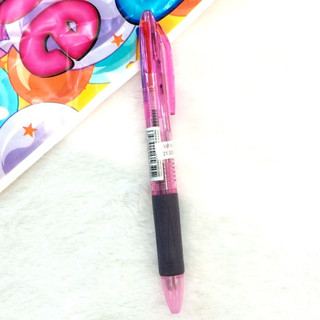 Bút Bi Bấm 3in1 0.7mm CROWN 3 Ngòi C3R-300 (3 Màu)
