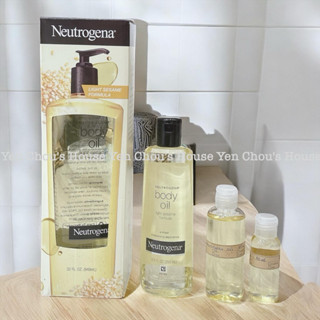 Dầu dưỡng body oil của Neutrogena Light Seasame Formula