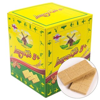  AMMYFOOD - Hộp 10 thanh lương khô 5+ của công ty bánh kẹo Hải Châu  5* của công ty cổ phần quốc tế Hải Châu 
