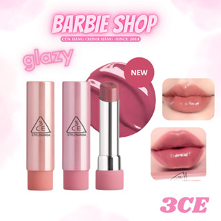 Son Dưỡng Có Màu Dạng Thỏi 3ce Glazy Lip Glow New 2025