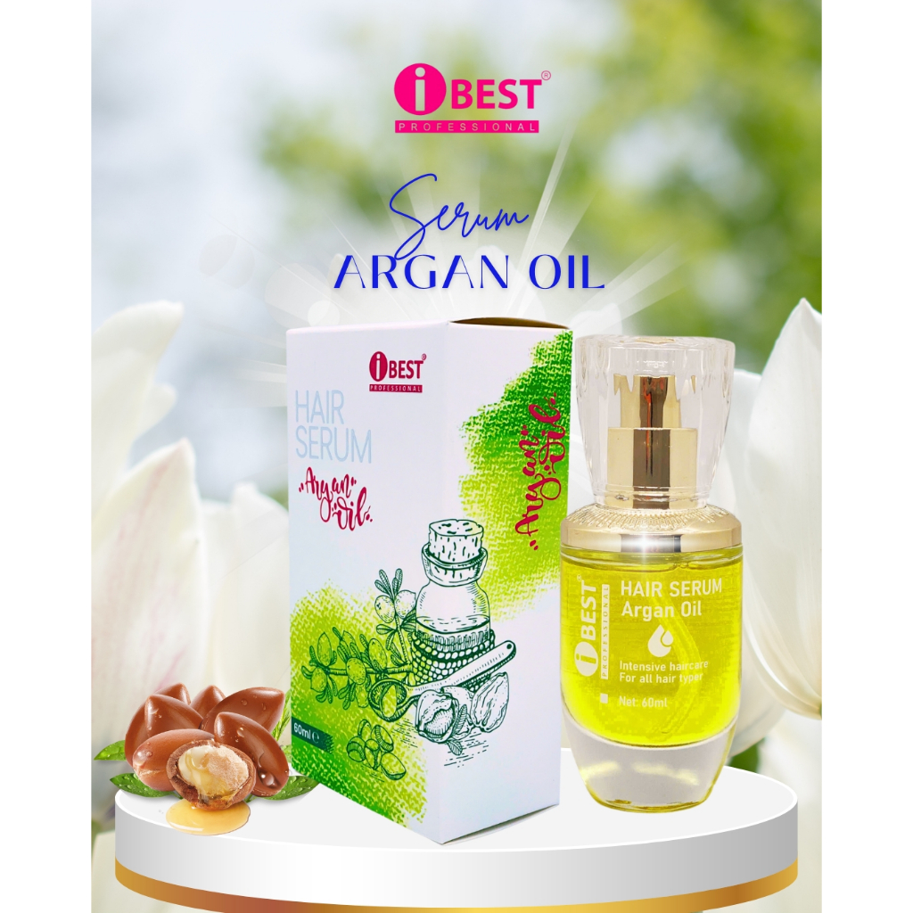 Ibest Tinh Dầu Argan Oil Collagen Keratin Comlex làm bóng tóc
