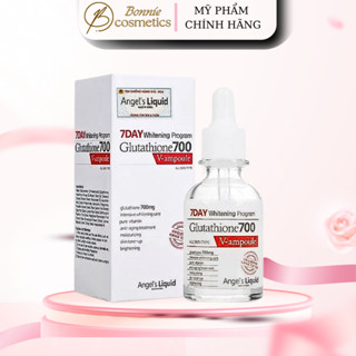 Serum Dưỡng Trắng Làm Đều Màu Da Angel Liquid 7Day Whitening Program Glutathione 700 V-Ample 30ml