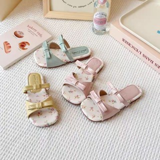 Dép lê nơ nhỏ đế dép hoa nhí xinh xắn cho bé, dép công chúa cho bé siêu nhẹ, êm chân XXJ789