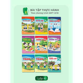 Sách - Bài tập thực hành Tiếng Anh 4 (Theo chương trình Giáo dục phổ thông 2018)