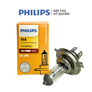 Bóng đèn xe máy Philips Halogen H4 mã 12342PRC1 cho xe Honda Wave RSX 110, Future 125, Winner 150