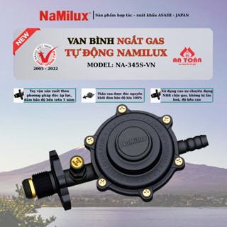 Van gas ngắt tự động Namilux NA-345S-VN KHÔNG DÂY - Bình Gas Xám, Petrolimex
