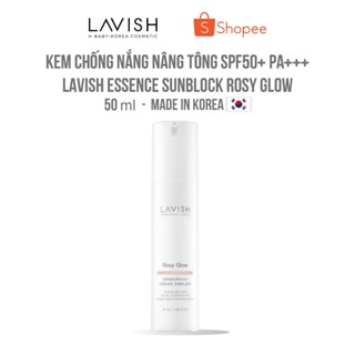Kem Chống Nắng Nâng Tông SPF50+ PA+++ Essence Sunblock Rosy Glow