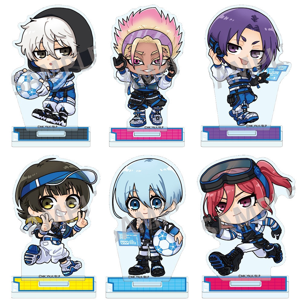 TV Anime Blue Lock character Yoichi Isagi Ryusei Shidou Yoichi Isagi Cyberpunk Revival New Acrylic s