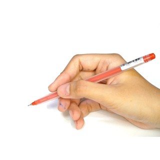 Bút Gel Nét Mảnh 0.4mm CROWN MTJ-500 (Mực Đỏ)