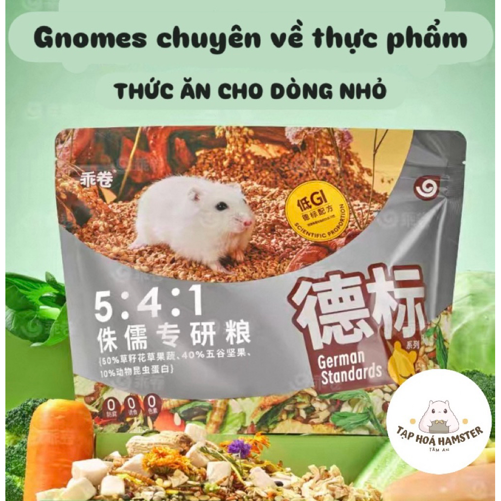 [GJO] Thức Ăn Hạt 5:4:1 Tiêu Chuẩn Đức Cho Hamster Mini.