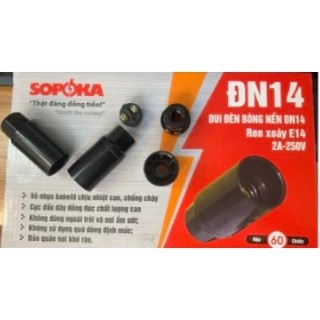 Đui Đèn Bóng Nến E14 SOPOKA,Đuôi Đèn Bóng Râu,Bóng Bắp E14 Thay Thế Cho Đèn Trang Trí,..