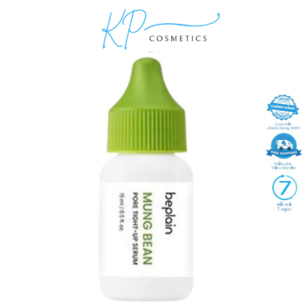 [Cam Kết Chính Hãng] Tinh Chất Beplain Mung Bean Pore Tight Up Serum Beplain Đậu Xanh Cấp Ẩm Cho Da 