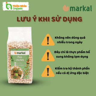 Đậu Gà Hữu Cơ Markal 500g Pois Chiches