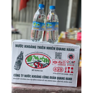 nước khoáng  quang hanh công đoàn ,vị mặn có ga ,dùng để giải khát cho mùa hè