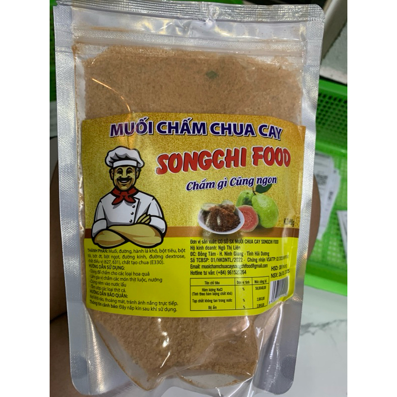Gói 480g/500g Muối Chua Cay - Chấm Hoa Quả, Thức Ăn Siêu Ngon