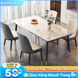 Bali Bàn Ăn Mặt Đá Cao Cấp Thiết Kế Hiện Đại, Kiểu Dáng Tinh Tế Dễ Phối Nội Thất