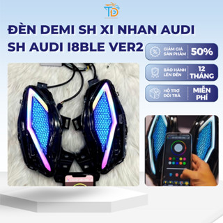 Bộ Đèn Demi Sh Xi nhan audi SH Tổ Ong audi i8BLE Ver2 Chỉnh Màu qua app điện thoại Đời 2020-2025 Bảo Hành 12 Tháng