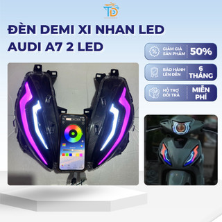  Đèn demi xi nhan led Audi A7 2 led đổi màu qua app điện thoại lắp cho vision từ 2021-2025 Bảo hành 6 tháng 