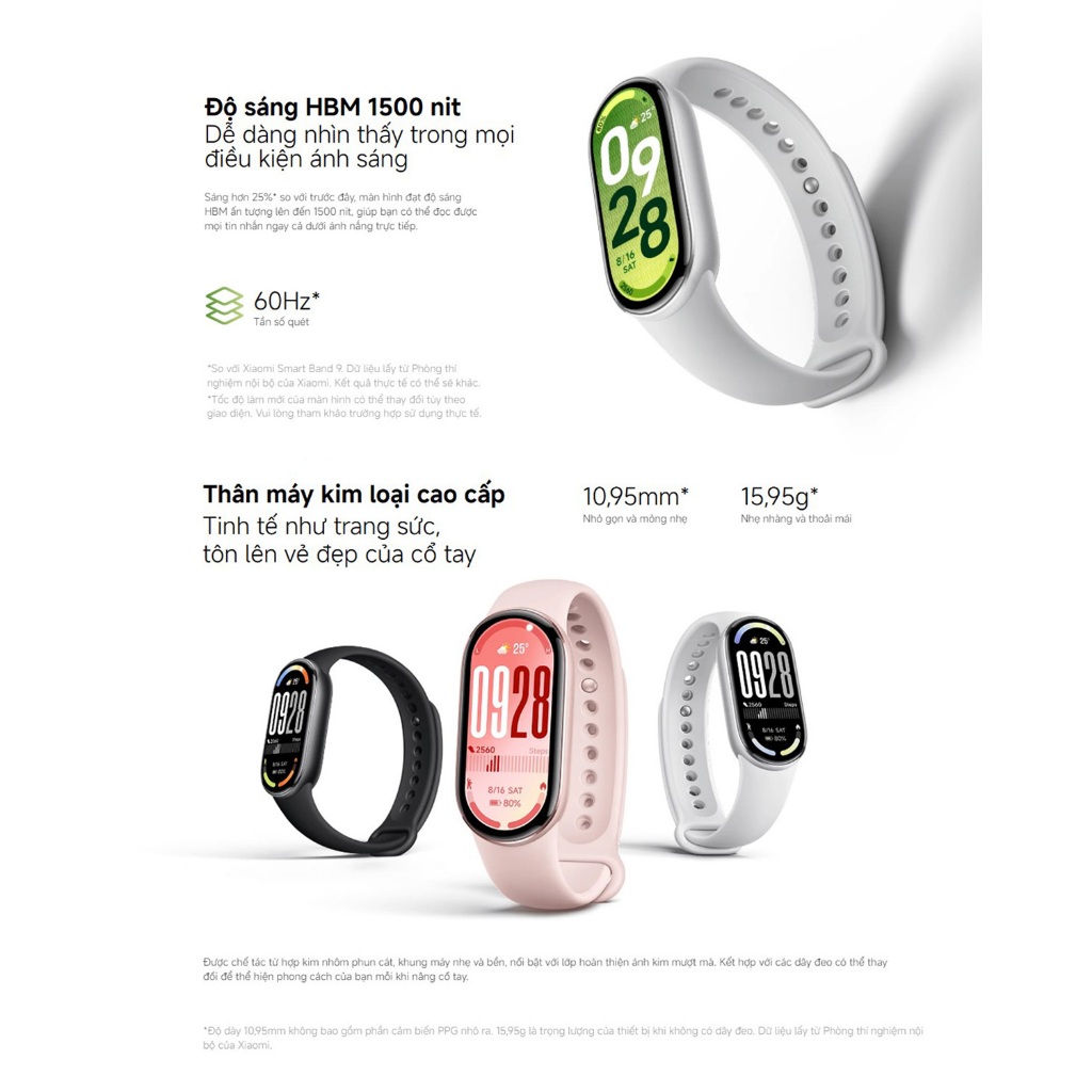 [ƯU ĐÃI MỞ BÁN] Đồng hồ thông minh Xiaomi Smart Band 10 - Màn hình Amoled 1.72" - Kháng nước 5ATM - Bảo hành 12 tháng | BigBuy360 - bigbuy360.vn