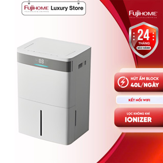 Máy Hút Ẩm DH40NW 40L – Tiết Kiệm Điện, Có Ionizer, Cho Phòng Rộng