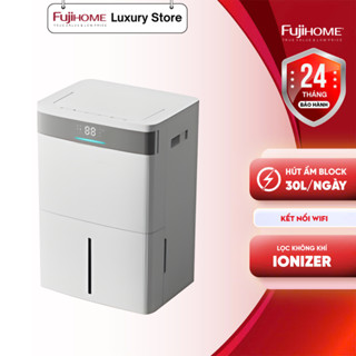 Máy Hút Ẩm Dân Dụng Fujihome DH30NW – 30 L/ngày, Kết nối Wifi