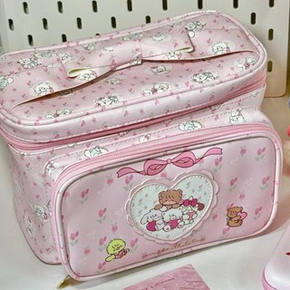  Túi Trang Điểm cốp Makeup Cỡ Lớn Hoạ Tiết Mikko Đáng Yêu túi đựng đồ trang điểm Size L túi đa năng tiện lợi du lịch 