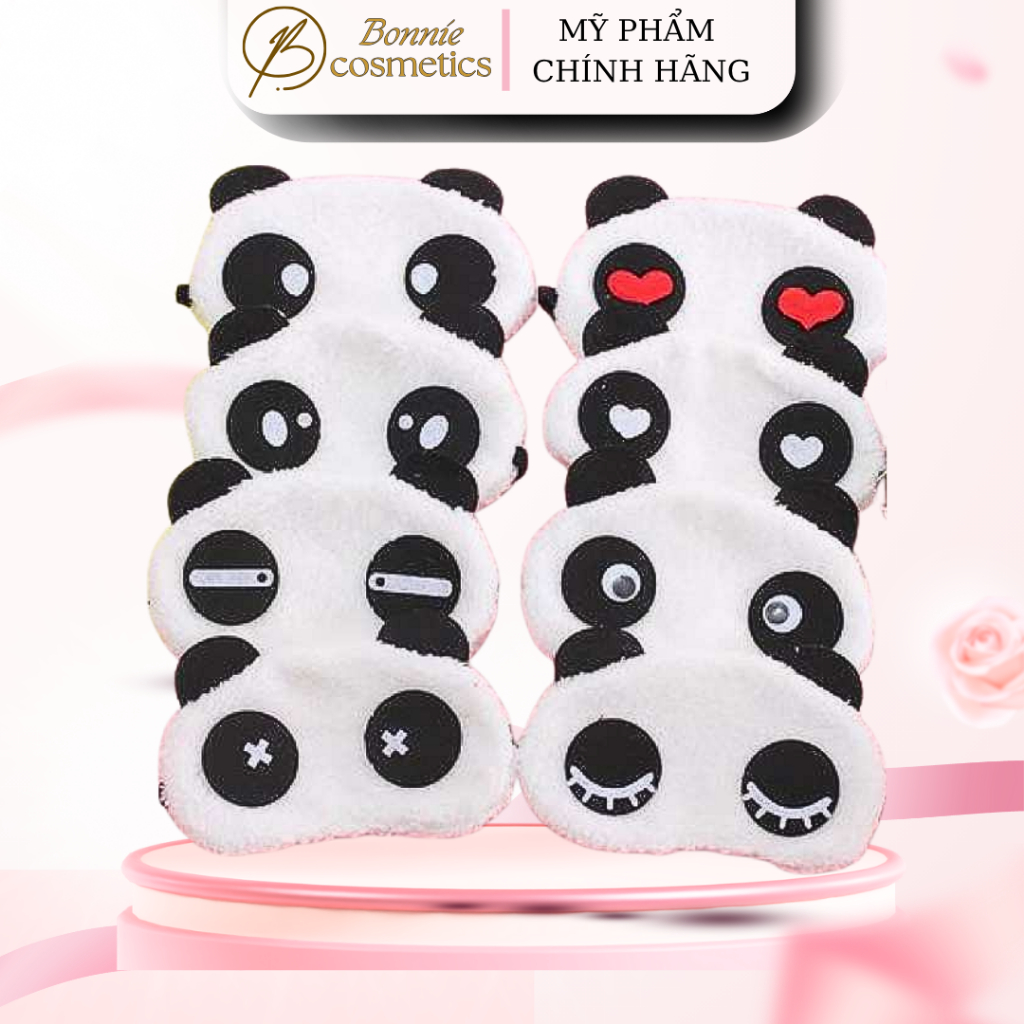 Bịt Mắt Che Mắt Ngủ Hình Panda Dễ Thương (Mẫu ngẫu nhiên)