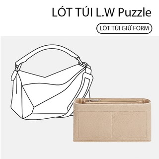 LWPZL Lót Túi Giữ Form L.w Puzzle | Insert Chống Móp | Lót Túi Cao Cấp Fullsize Chuẩn