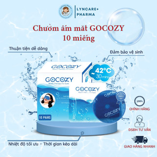 Chườm ấm mắt GOCOZY 10 miếng - Tiêu chuẩn 40 độ, giúp giảm mỏi, khô và thư giãn mắt