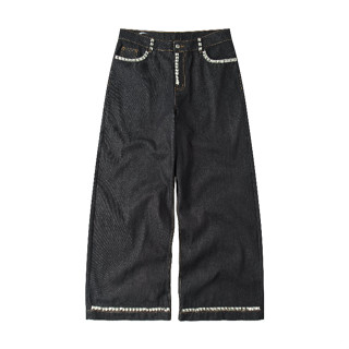 QUẦN "25STUDDED" JAPANESE RAW DENIM