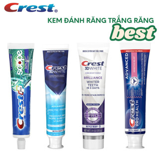 Kem đánh răng Crest không gây ê buốt đau nhức răng phù hợp với mọi loại răng