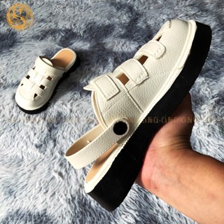 Dép sục rọ giày lười dọ nữ mũi tròn quai hậu đế bằng 5cm thời trang đi học đi du lịch