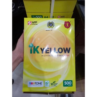 Giấy IK PLus A4 ĐL70gsm (500 tờ/ram) - Giấy in A4