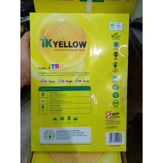 Giấy IK PLus A4 ĐL70gsm (500 tờ/ram) - Giấy in A4