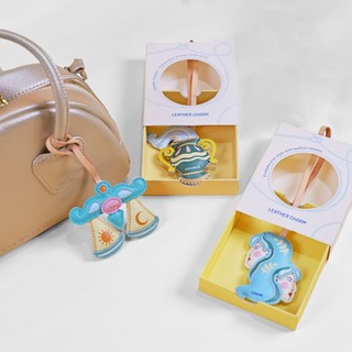 Móc Khóa Da Thủ Công Túi Xách, Balo, Chìa Khóa The Craft House - Thiết Kế Chủ Đề Cung Hoàng Đạo