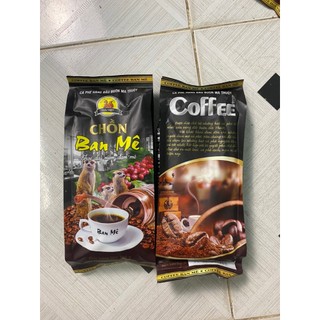 Cà Phê Chồn Ban Mê  (1KG =2 Gói 500gr)  (mẫu mới chữ vàng)
